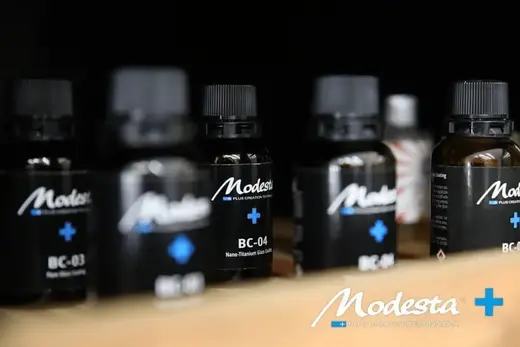 Ceramic coating application