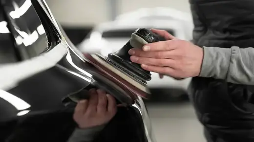 Paint correction polishing